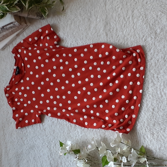 New Look Womans Maternity Orange Tee Size 10 - Picture 13 of 13